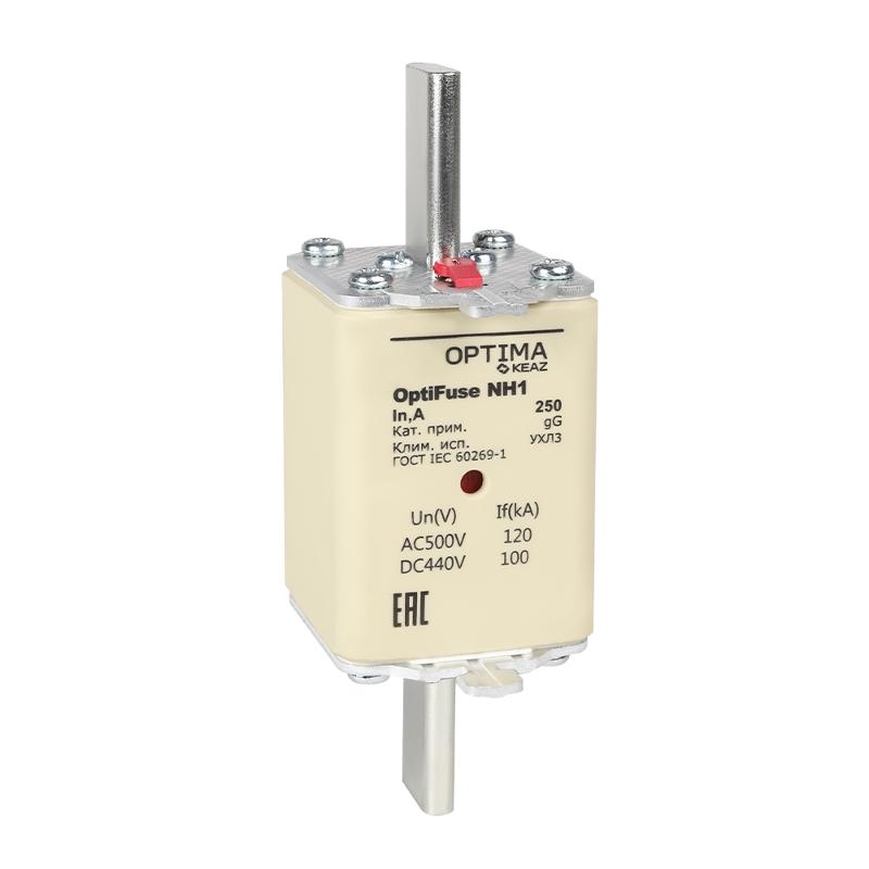 Вставка плавкая OptiFuse NH1-63-gG-УХЛ3