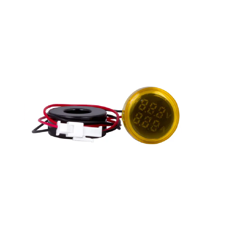 Индикатор тока и напряжения OptiSignal Compact D22 C7-VAM-6 синий 50-500 В AC / 0-100 A AD22VAM