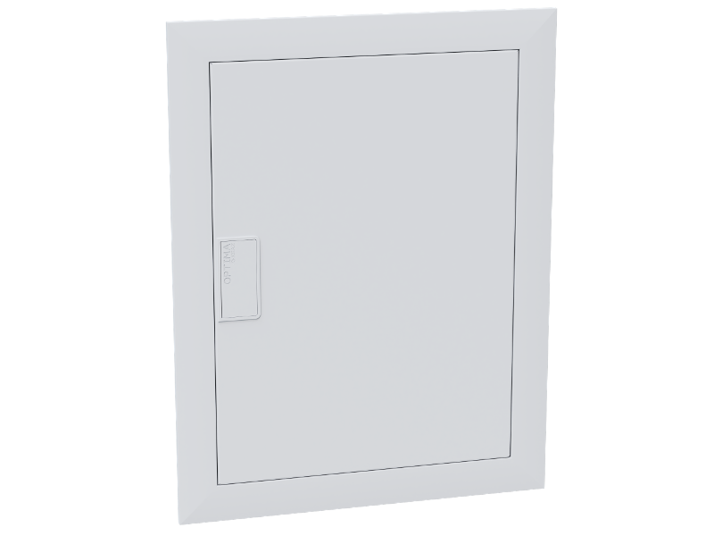 Корпус пластиковый встраиваемый OptiBox Pro 24-VNR-IP40 2х12 мод дверца белая (стыкуются друг с другом)