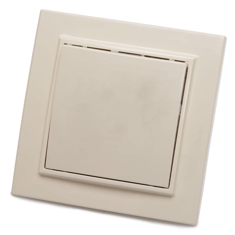 PSW10-9003-02 Выключатель 1-клавишный, 250В, 10А, серия Эрна, слоновая кость