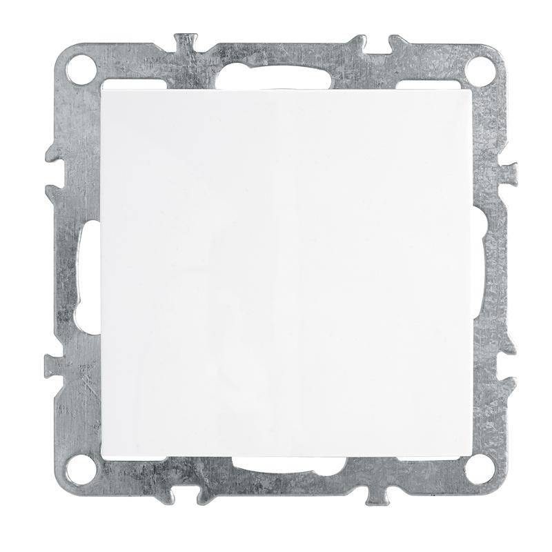PSW10-9103-01 Выключатель 1-клавишный (механизм), 250В, 10А, серия Эрна, белый