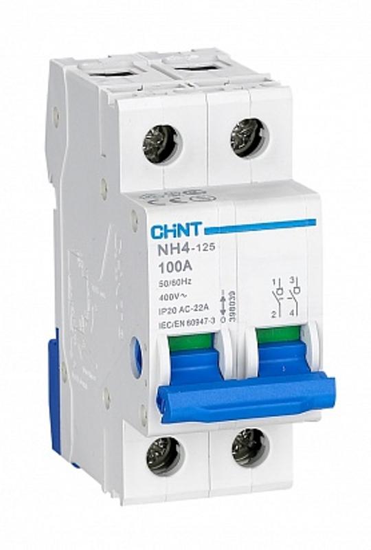 Выключатель нагрузки NH4 2P 100A (DB) (R)