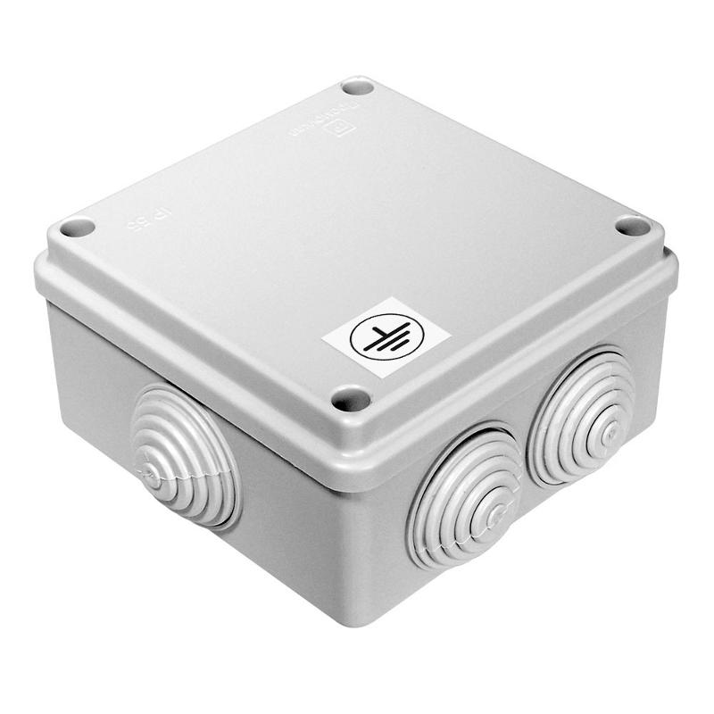 Коробка уравнивания потенциалов (КУП) для о/у 100х100х50 (60шт/кор) IP55