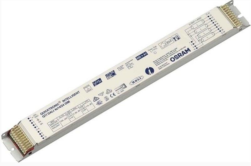 ЭПРА 4х14 DALI для ЛЛ, КЛЛ DALI, QTIDALI  4X14/24 DIM VS20