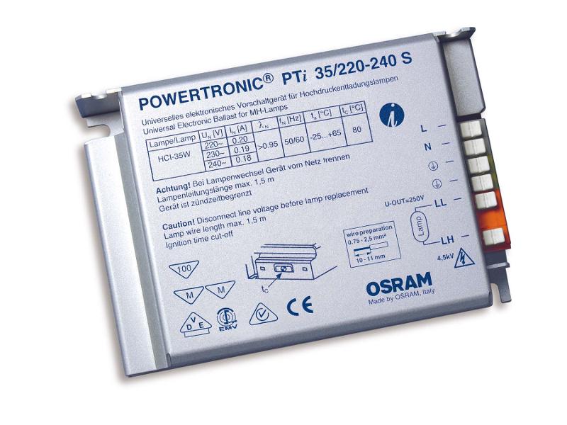 ЭПРА 39Вт PTI 35/220-240 S VS20 PTI 35/220-240 S VS20