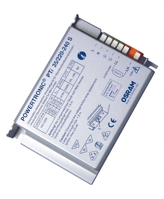 ЭПРА для МГЛ ламп PT-fit 35/230-240 S 110х75х30