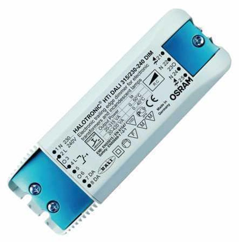 Электронный трансформатор входное напряжение 3Вт HTI DALI 315/220-240 DIM 25X1 HTI DALI 315/220-240 DIM 25X1