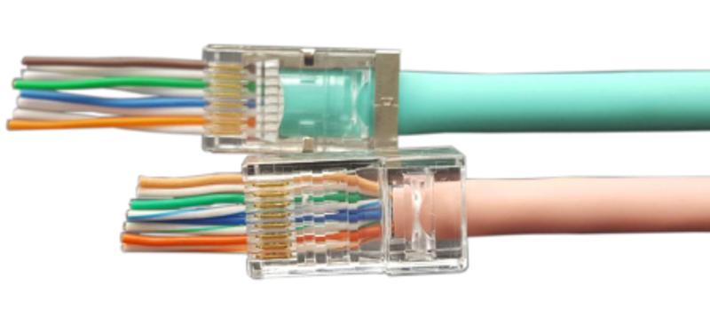 PLEZ-8P8C-U-C5-SH-100 Разъем легкой оконцовки RJ-45 (8P8C) …