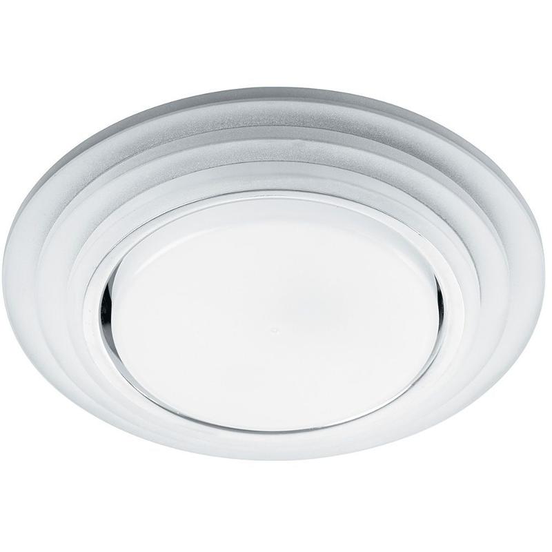 Светильник встраиваемый с белой LED подсветкой CD5023 потолочный GX53 без лампы, прозрачный
