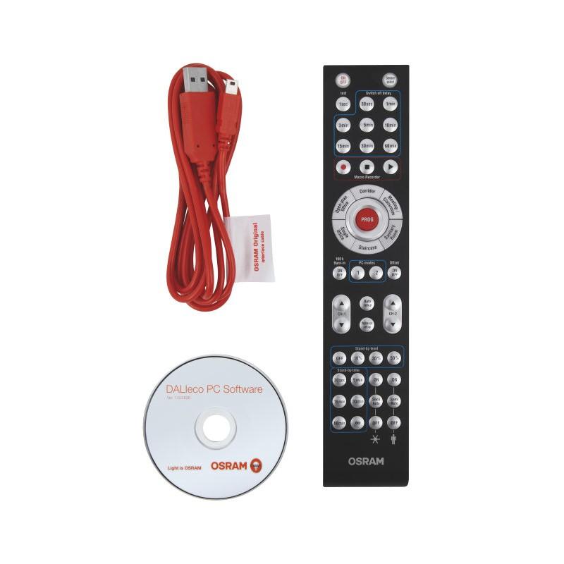 Электрический аксессуар для светильника черный USER INTERFACES DALIECO REMOTE PC KIT 10X1