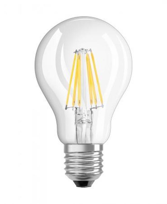 Лампа светодиодная LED BASE CLASSIC A 60 CL 7 W/2700K E27