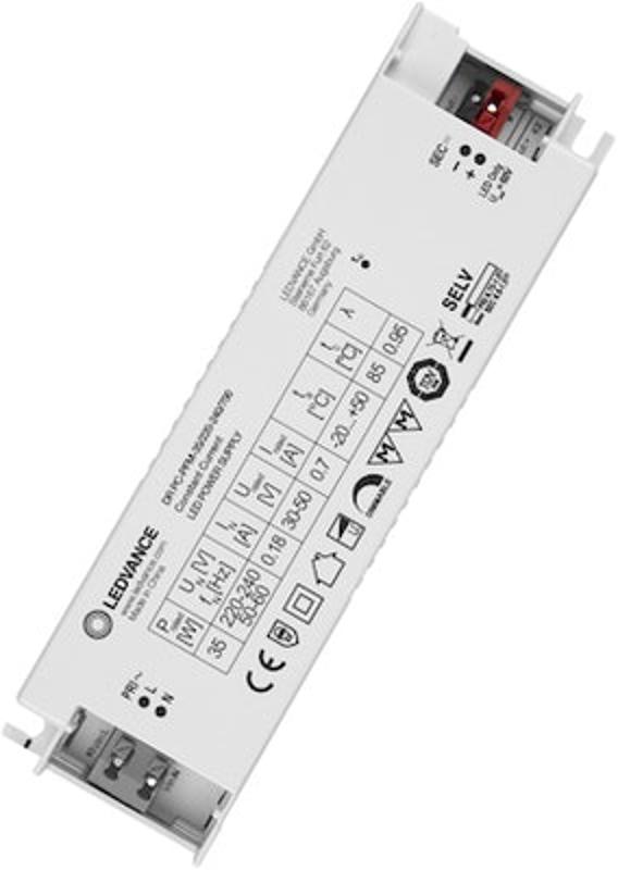 Светодиодный драйвер пост.тока, с установкой тока DIP-перекл. PERFORMANCE,35/220-240/700 DR PC-PFM-35/220-240/700 10X1