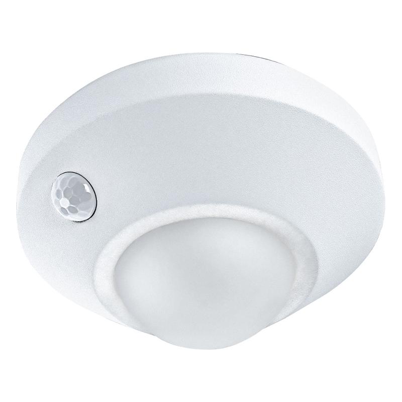 Ночник-мобильный помощник NIGHTLUX Ceiling с сенсором, Белый  4000К 1,7 Вт Серебряный 105 Лм