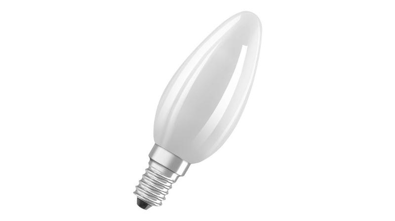Лампа светодиодная матовая, Е14 PARATHOM CL B GL FR 60 non-dim 6, 5W/827 E14