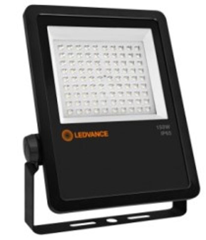 Прожектор светодиодный асимметричный ДО-150Вт 4000K 15000Лм IP65 черный FLOODLIGHT ASYMMETRIC 150 W 4000 K IP65 BK