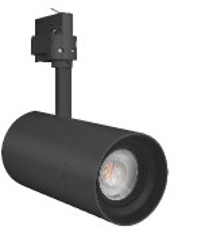 Светильник светодиодный трековый, угол пучка 25 град, черный TRACKLIGHT SPOT ZOOM DIM D85 25 W 4000 K 97R BK