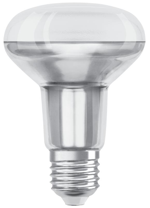 Лампа светодиодная LED Star R80 9,1W/827 230V GL E27 10X1