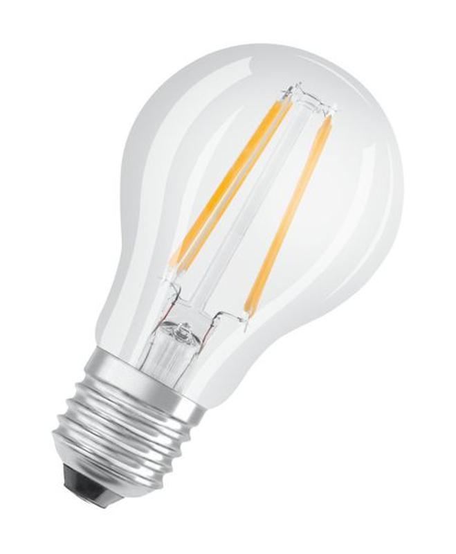 Лампа светодиодная филаментная нестандартно диммируемая LED Retrofit CLASSIC A GLOWdim 60 CL 7 W/2200-2700K E27