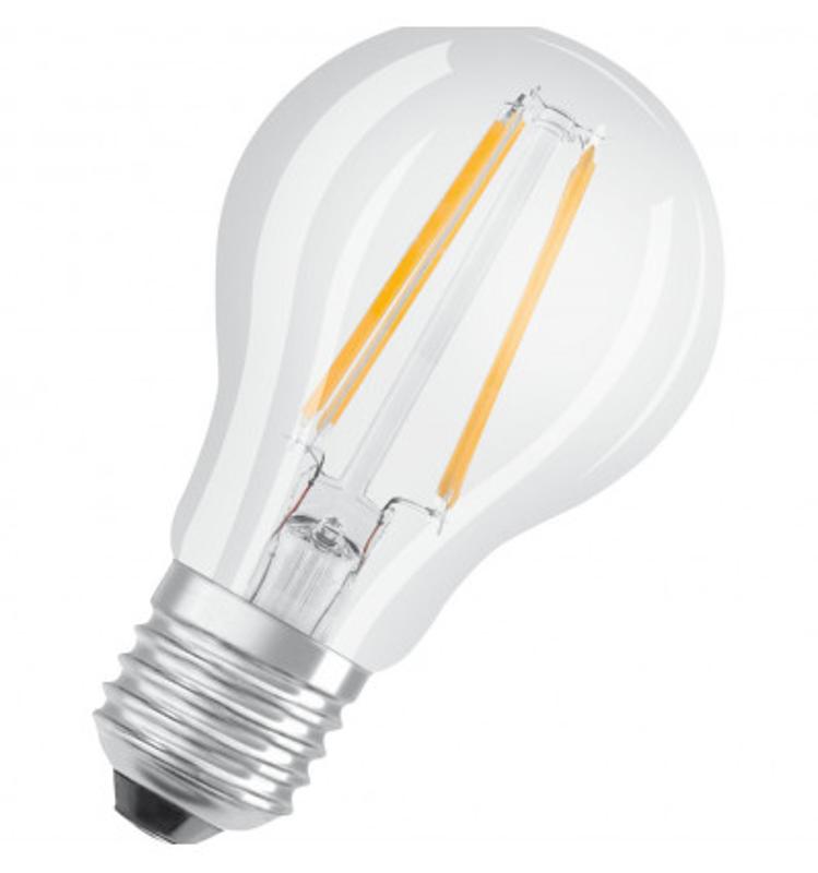 Лампа светодиодная LEDPCLA60D 7W/827 230V FIL E27 10X1