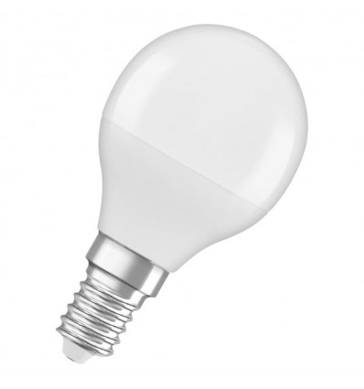 Лампа светодиодная LEDPCLP40 5,5W/827 230VFR E14 10X1
