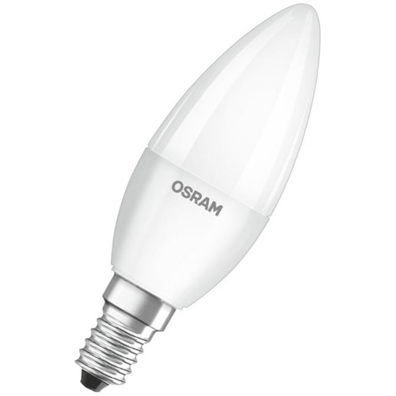 Лампа светодиодная LEDPCLB40 5,5W/827 230VFR E14 10X1