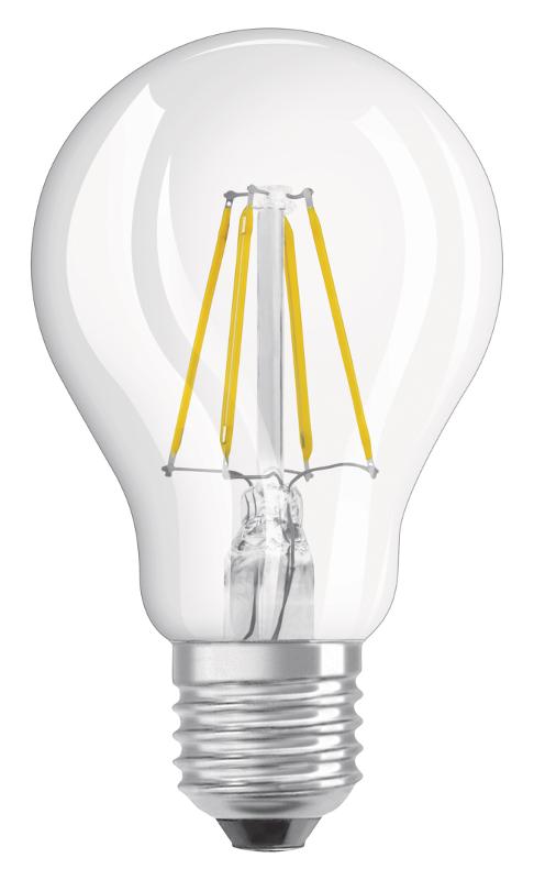 Лампа светодиодная филаментная LED Star А 4,5W/865 230V FIL E27 10X1