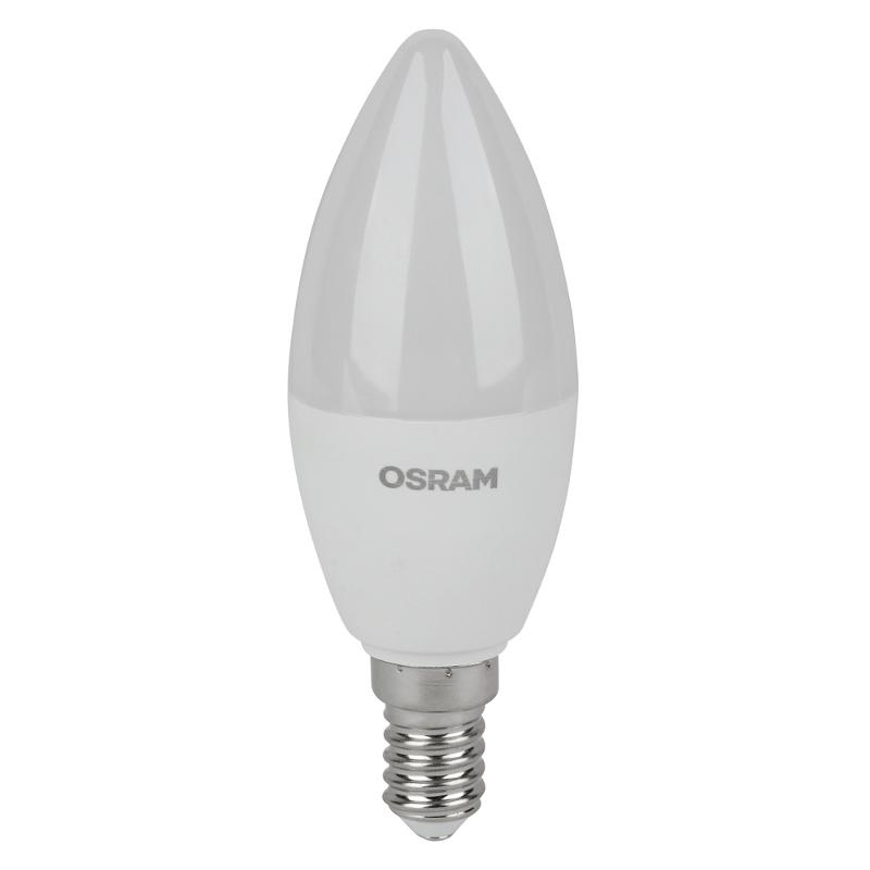 Лампа светодиодная LVCLB60 7SW/865 230V E14 2X5  RU    серия LED Value