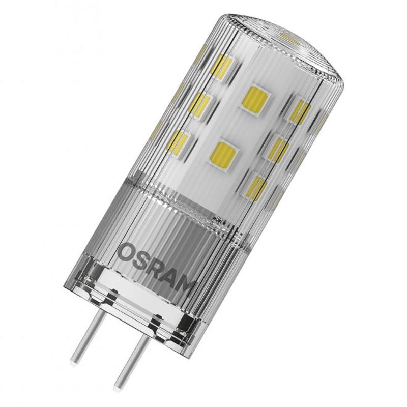 Лампа светодиодная диммируемая LED Star PIN CL 4,5W/827 12V GY6.35 6X1