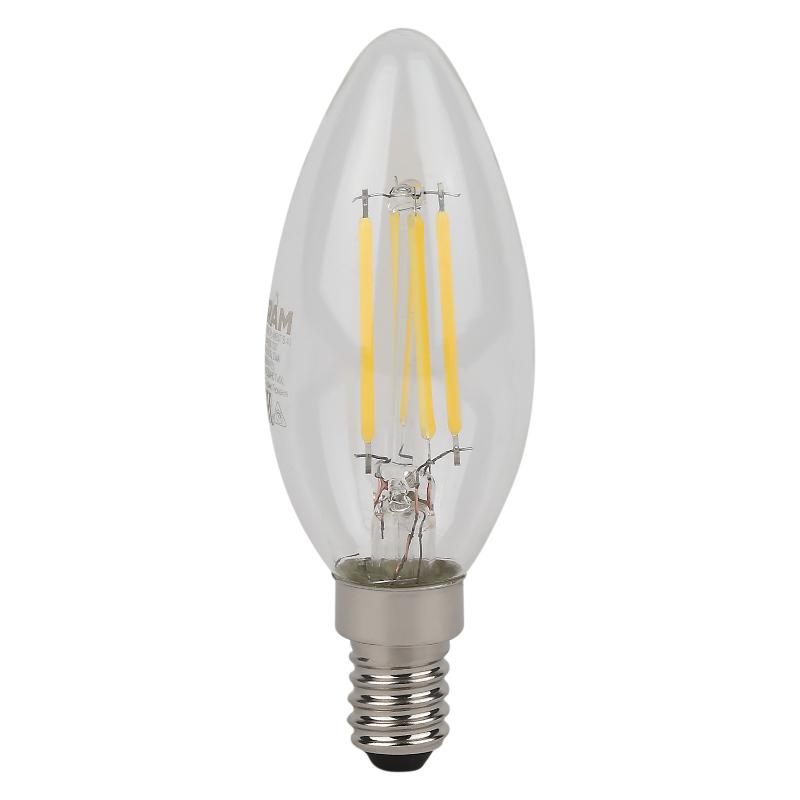 Лампа светодиодная  филаментная LS CLB40 4W/840 230V FILCL E14 10X1RU серия LED Star