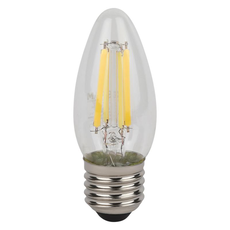 Лампа светодиодная  филаментная LSCLB75 6W/840 230V FILCL E27 10X1RU серия LED Star