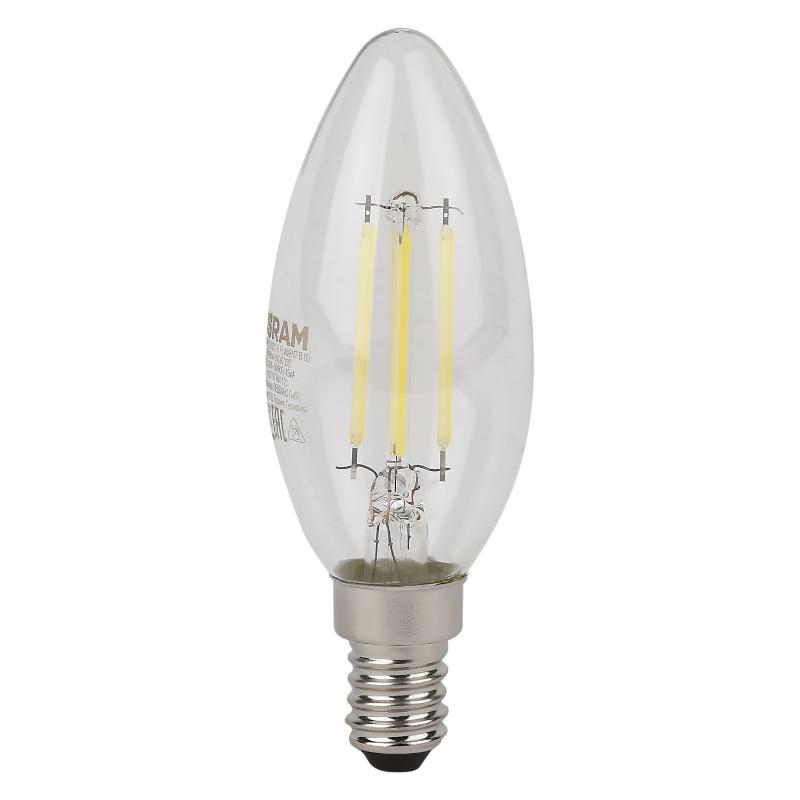Лампа светодиодная  филаментная LSCLB60 5W/865 230VFILCL E14 10X1RU серия LED Star
