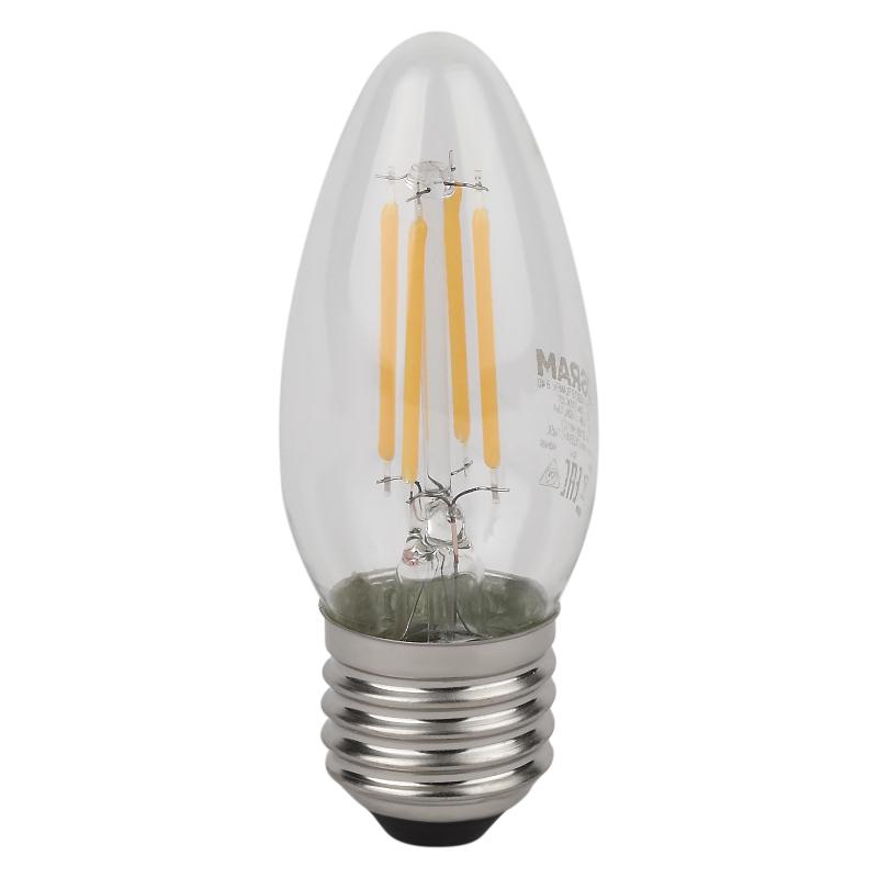 Лампа светодиодная  филаментная LS CLB40 4W/865 230VFILCL E2710X1RU серия LED Star