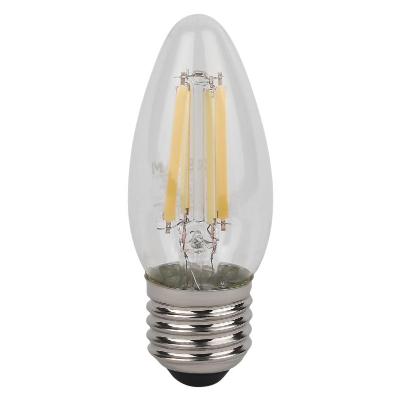 Лампа светодиодная  филаментная LSCLB75 6W/865 230VFILCL E27 10X1RU серия LED Star
