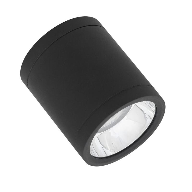 Светильник светодиодный ДПО-15Вт  4000K  IP65 CRI80 угол 60°  d=90мм черный  DOWNLIGHT SURFACE IP65 DN 90 P 15W 840 60D BK