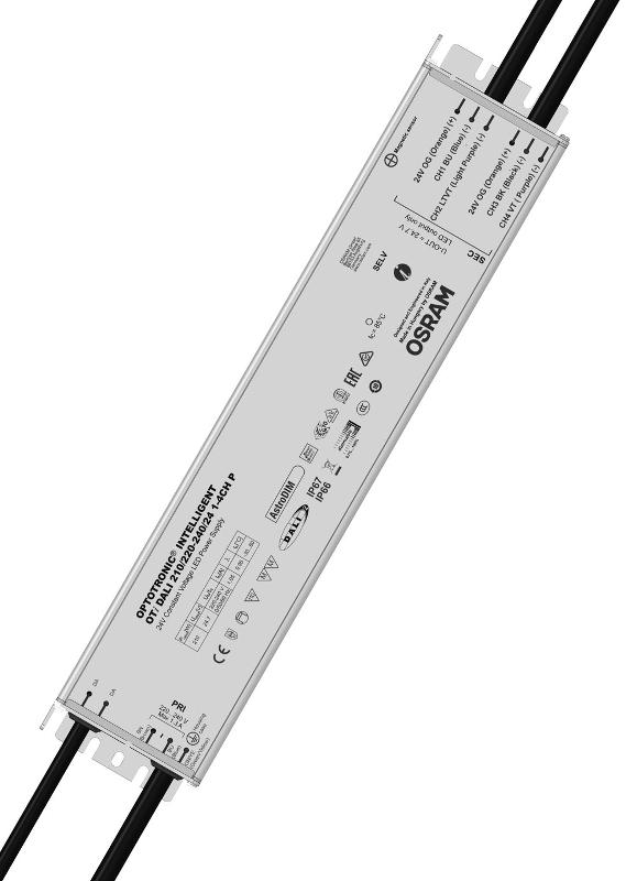Драйвер для ленты светодиодной ALL OTI DALI 210/220-240/24 1-4 CH 6X1 OSRAM