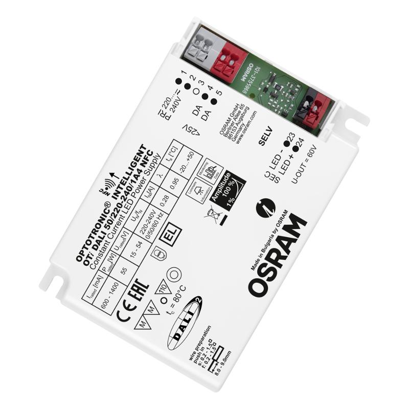 Драйвер для ленты светодиодной ALL OTI DALI 50/220-240/1A4 NFC VS20 OSRAM