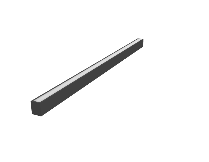 Светильник линейный LIGHTLINE ECO 35Вт 3500Лм 4000K IP20 Черный