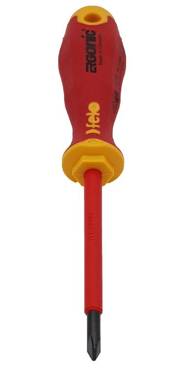 Отвертка диэлектрическая Ergonic крестовая PH 1X80