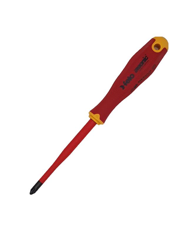 Отвертка диэлектрическая PH 2х100 E-Slim Ergonic