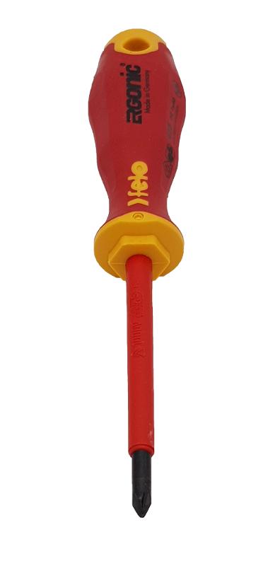 Отвертка диэлектрическая Ergonic крестовая PZ 1X80