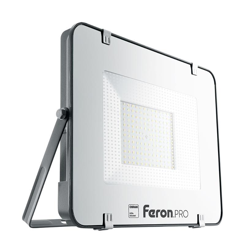 Прожектор светодиодный LL-1000 OSRAM 150W 6400K IP65 AC175-265V/50Hz, черный 375*326*44 мм