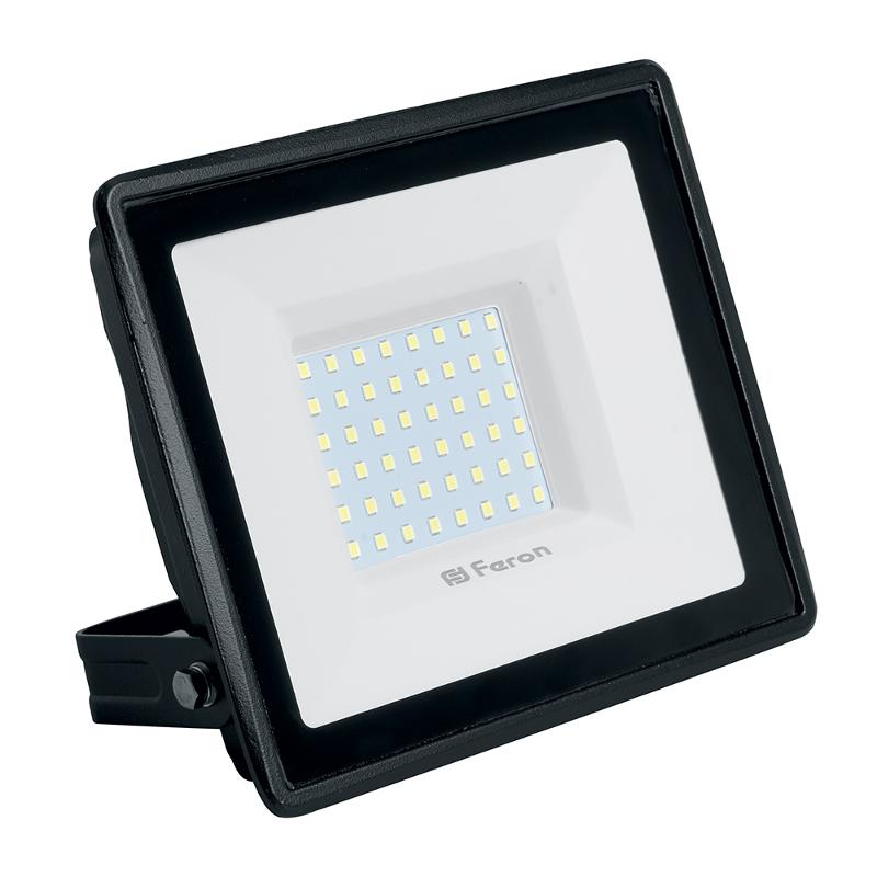 Прожектор светодиодный  LL-931 70W 6400K IP65 AC220V/50Hz, черный 167*198*28 мм