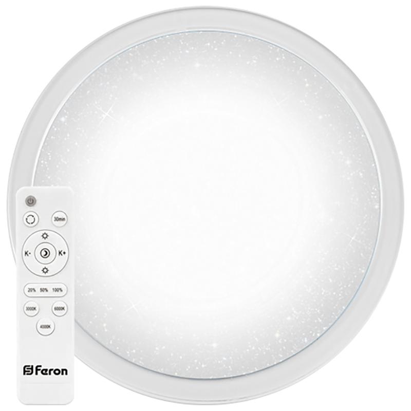 Светильник светодиодный управляемый с кантом и пультом 70W, Max. 5300Lum, 3000К-6500K, IP20, AL5000 STARLIGHT