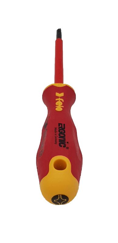 Отвертка диэлектрическая Ergonic крестовая +/- H 1X80
