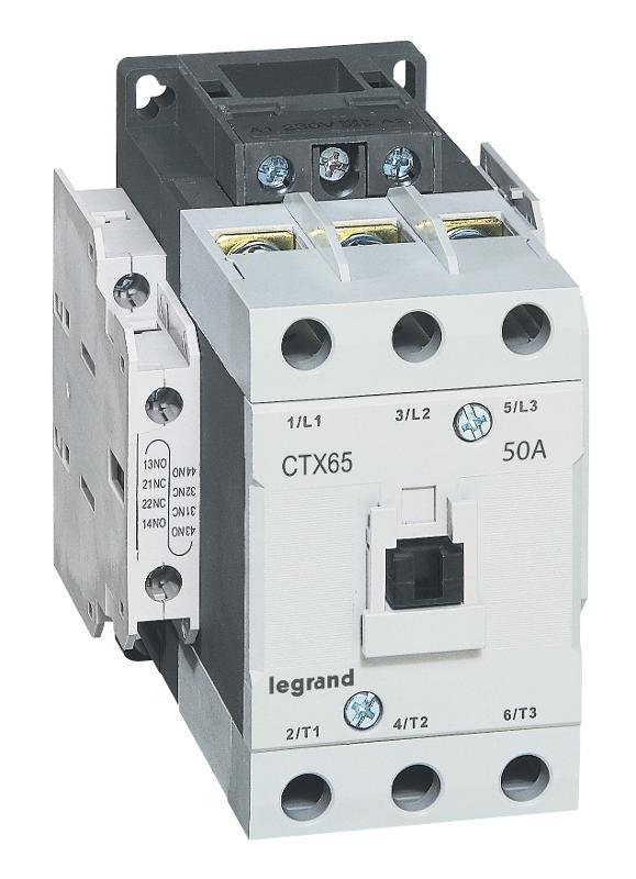 Контактор CTX3 65 3P 50A (AC-3) 2но2нз ~24В