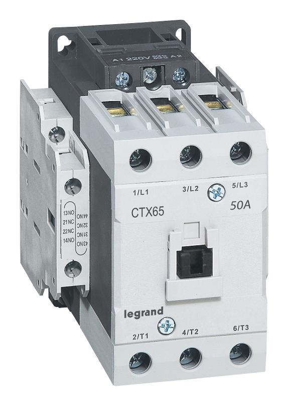 Контактор CTX3 65 3P 50A 2но2нз =24В