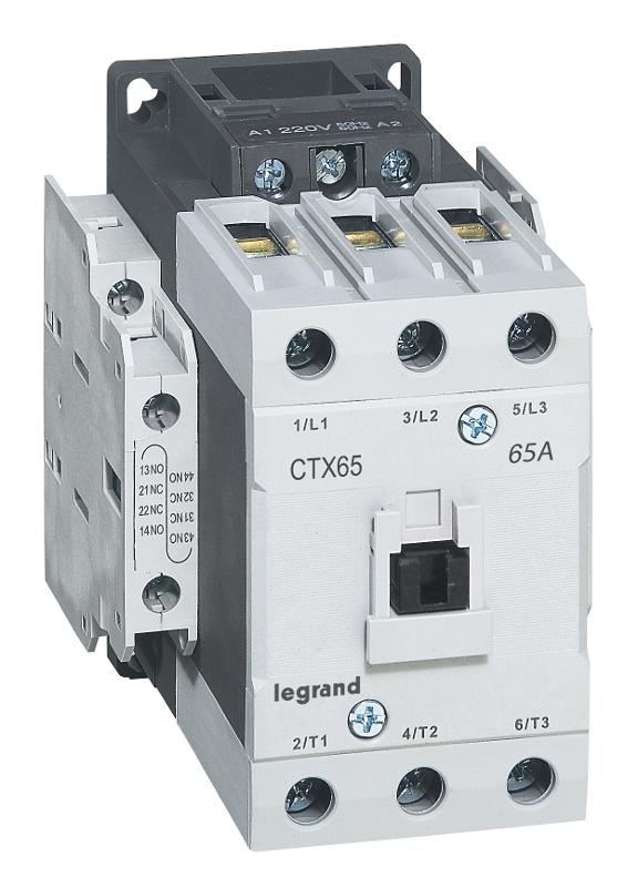 Контактор CTX3 65 3P 65A (AC-3) 2но2нз ~380В
