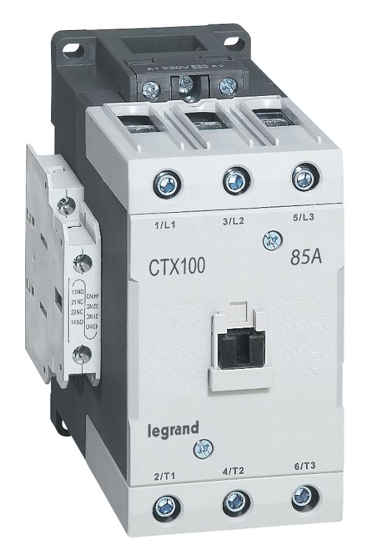 Контактор CTX3 100 3P 85A 2но2нз ~415В
