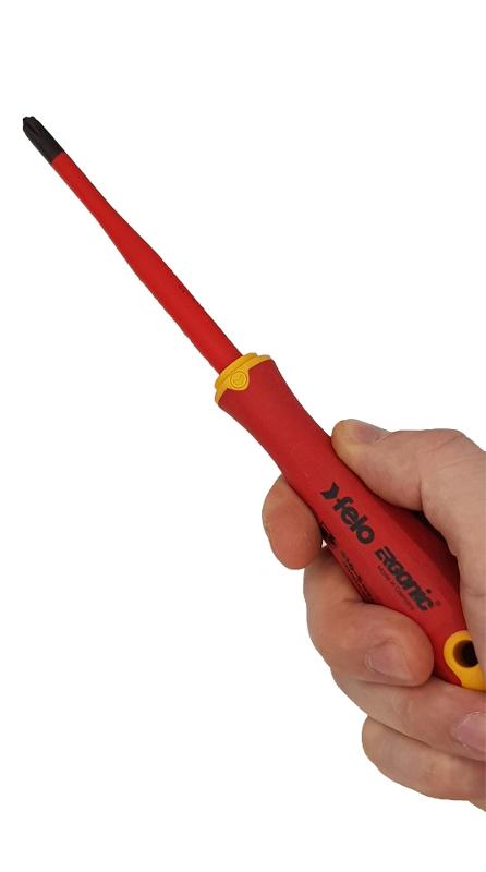 Отвертка диэлектрическая PH 2 +/- E-Slim Ergonic
