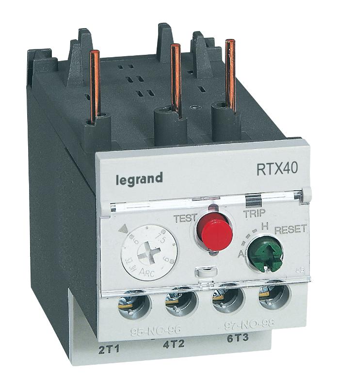 RTX3 40 Тепловое реле с дифференциальной защитой 1.0-1.6A для CTX3 22, CTX3 40
